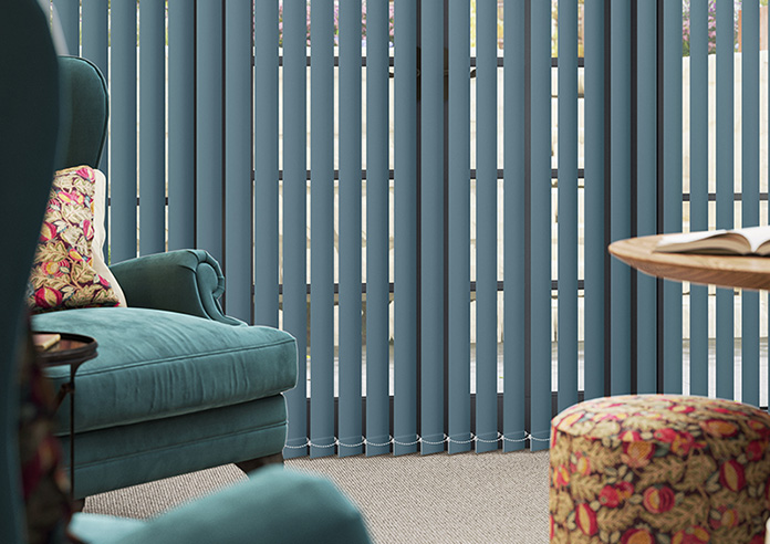 Orion (Blackout), Stone Blue - Vertical Blind - Image 5